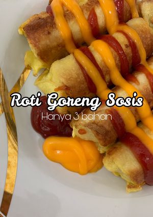 Foto resep Roti Sosis Goreng - Mudah hanya 3 bahan