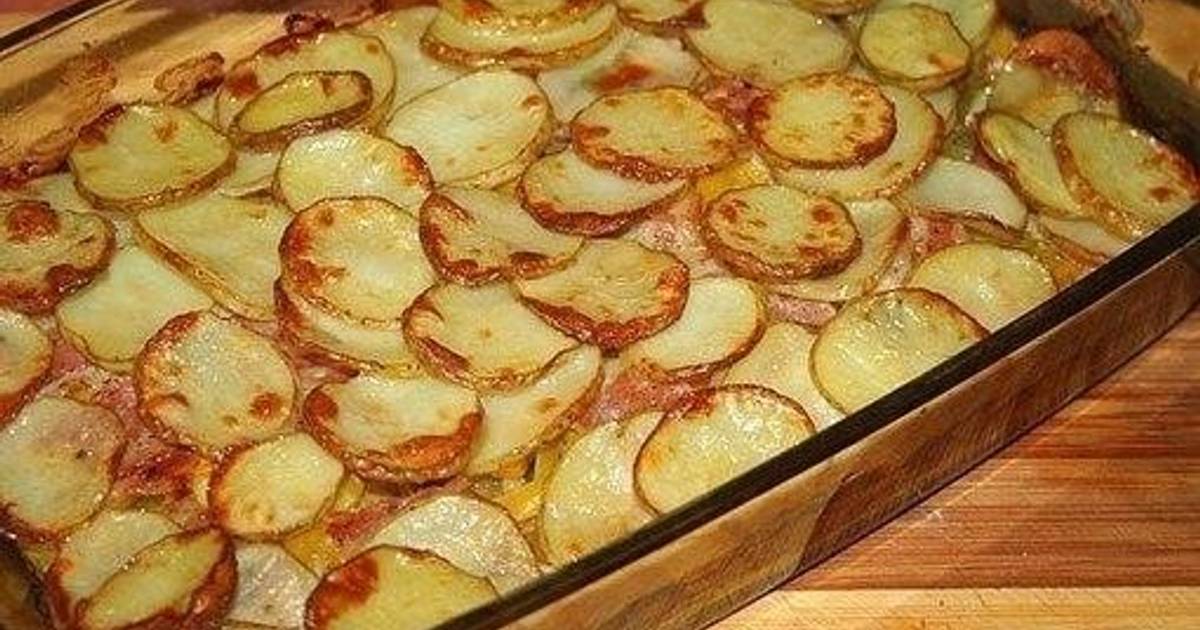 Картофельные запеканки рецепты с фото кружочками