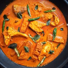 A picture of Kerala Fish Curry.