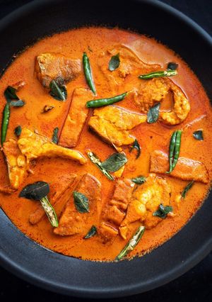 A picture of Kerala Fish Curry.