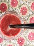 Smoothie de betabel, mandarina y jengibre
