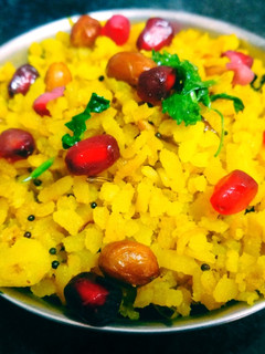 A picture of Kanda poha.