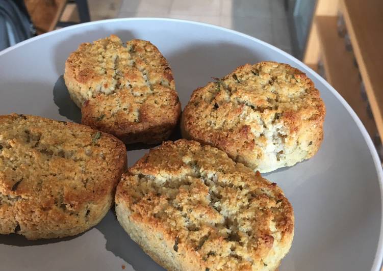 Simple Way to Make Super Quick Homemade Paleo Herb Scones