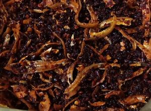 Foto resep Sambal ikan bilis kering