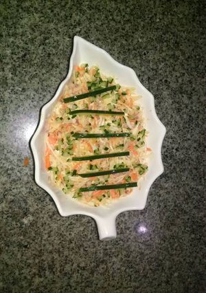 Una foto de Ensalada de zanahoria