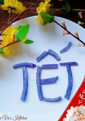 Hình của món Mứt dừa.