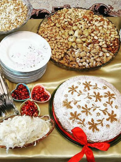 عکسی از دستور میز یلدا