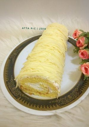 Foto resep Roll Cake/Bolu Gulung Keju Gondrong