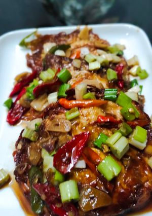 Foto resep Telur Ceplok Bumbu Kecap Pedas Manis