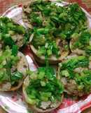 Cà tím nhồi thịt hấp