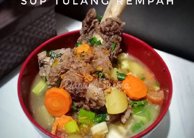 Resep Sup Tulang Rempah oleh Dapur Sesma - Cookpad