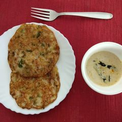 Rice and suji vegetable Savoury pancakes A picture of Rice and suji vegetable Savoury pancakes.