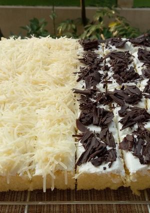 Foto resep Cake potong vanila (sponge cake)