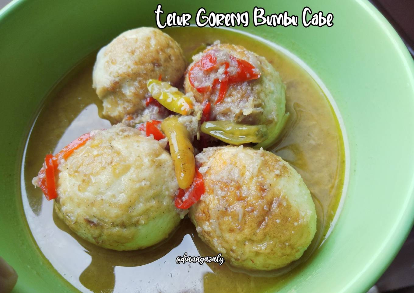 Telur Goreng Bumbu Cabe