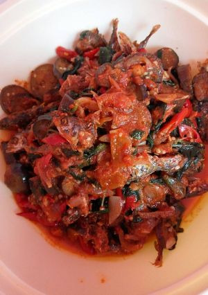 Foto resep Sambal ikan kemangi dan terong