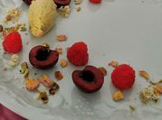 Una foto de dulce de queso mascarpone