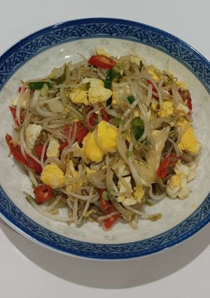 Foto resep Tumis Toge dan Telur