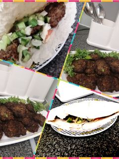 صورة لوصفة سندويتشات عروگ كباب