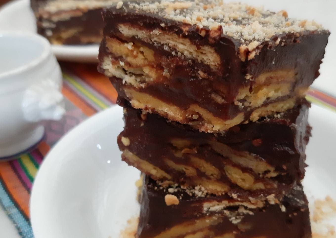 Flourless Chocolate Cake (Kue coklat tanpa tepung/telur)