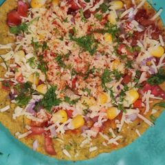 2 minutes Khakra Pizza A picture of 2 minutes Khakra Pizza.