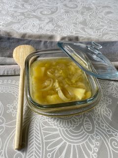 Una foto de Sopa de puerro con patatas