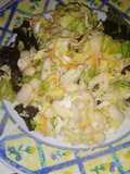 Ensalada de porotos blanco y semillas