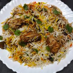 A picture of Easy Hyderabadi Chicken Biryani.