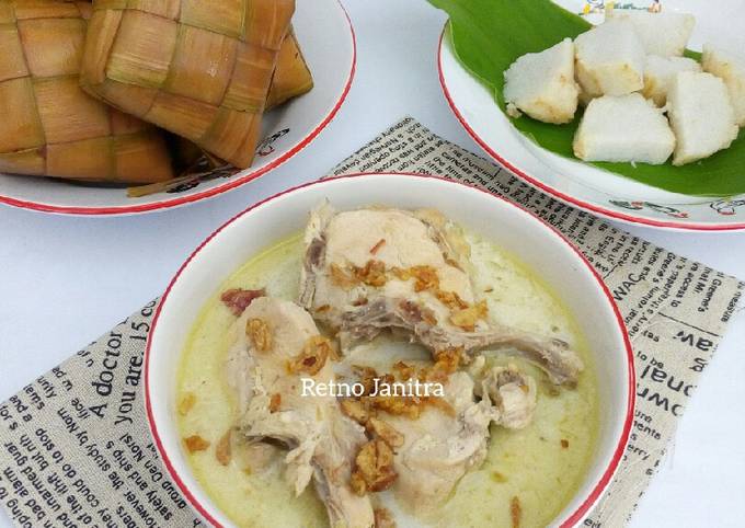 Cara Memasak Opor Ayam Putih Enak