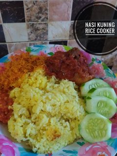 Foto resep Nasi Kuning Rice Cooker