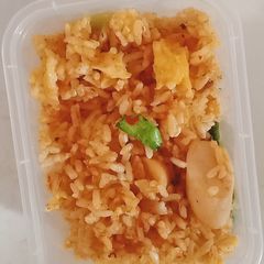 A picture of Quick No Garlic Fried Rice.