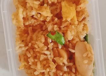 Easy Serving Recipe Quick No Garlic Fried Rice Delicious and Healthy