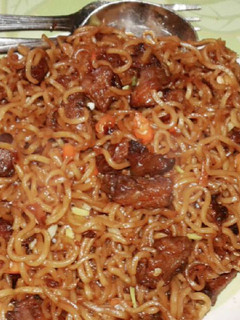 Foto resep Mie goreng kambing gila special idul Adha 😁