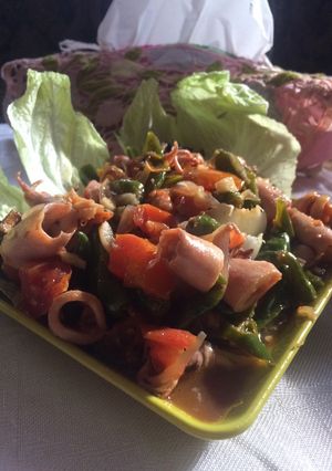 Foto resep Tumis Cumi Cabe Ijo