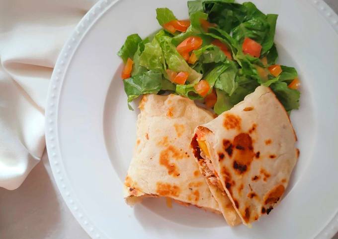 Ternyata ini loh! Resep  membuat Chicken Quesadilla dijamin sedap