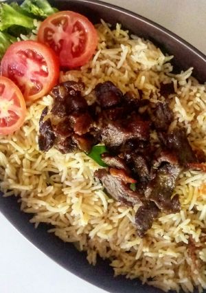 Foto resep Nasi Kabsah Daging Sapi