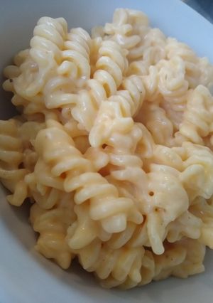 Una foto de Mac & cheese sin tacc