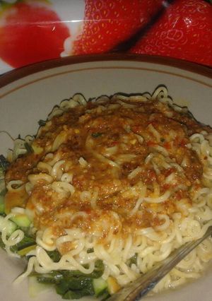 Foto resep Pecel mie sehat