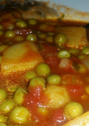 Φωτογραφία της συνταγής Αρακά κοκκινιστό 🍴🍅