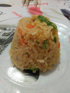 Una foto de Yakimeshi de verduras