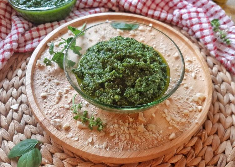 Pesto di Basilico e Mandorle