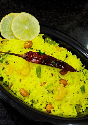 लेमन राइस(Lemon rice recipe in hindi) रेसिपी मुख्य फोटो