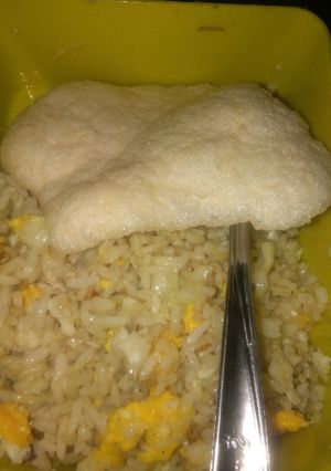 Foto resep Nasi goreng putih