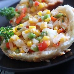 A picture of Bruschetta (my own version).