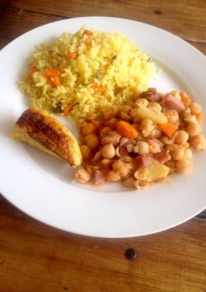 Una foto de Garbanzos guisados