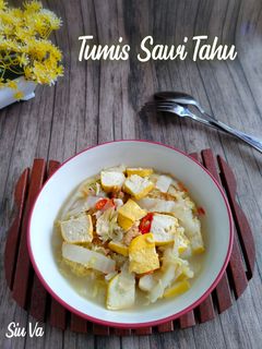 Foto resep Tumis Sawi Tahu