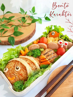 Foto resep Bento Karakter