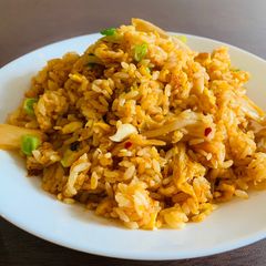 A picture of Kimchi Fried Rice.
