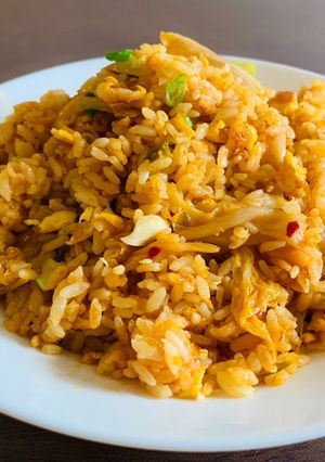 A picture of Kimchi Fried Rice.