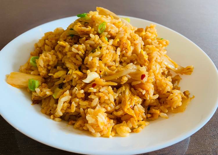 Recipe of Homemade Kimchi Fried Rice