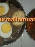 Gudeg telur plus sambel krecek simpel enak